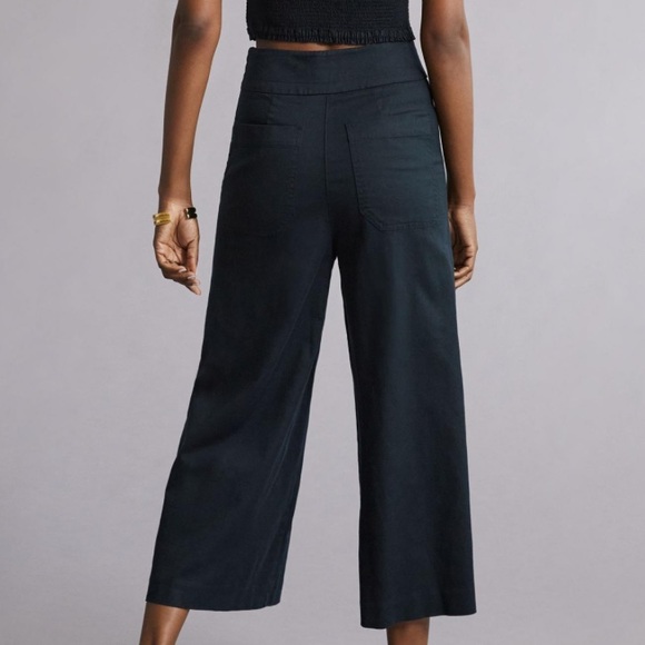 Maeve wide leg cropped pants - Picture 3 of 5